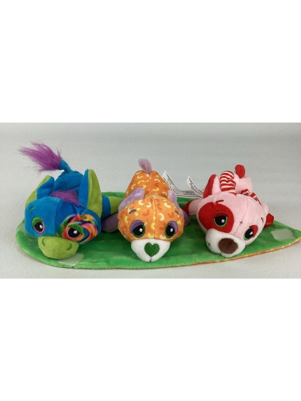 Cutetitos Babitos Plush Stuffed Animal Toy Lot Wrap Pink Deer Macaroni Cat